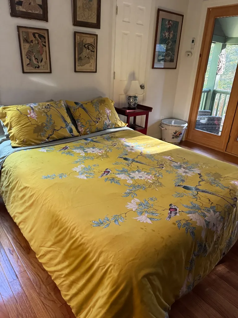 Bedroom at the retreat space