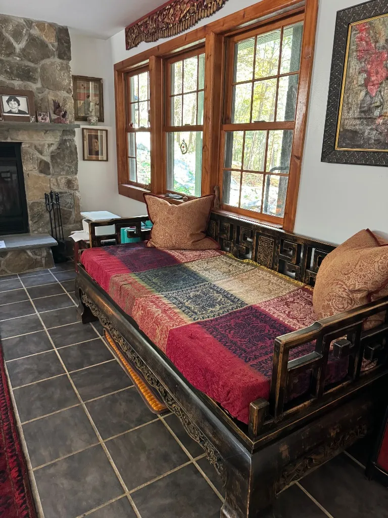 Indoor common area at the retreat